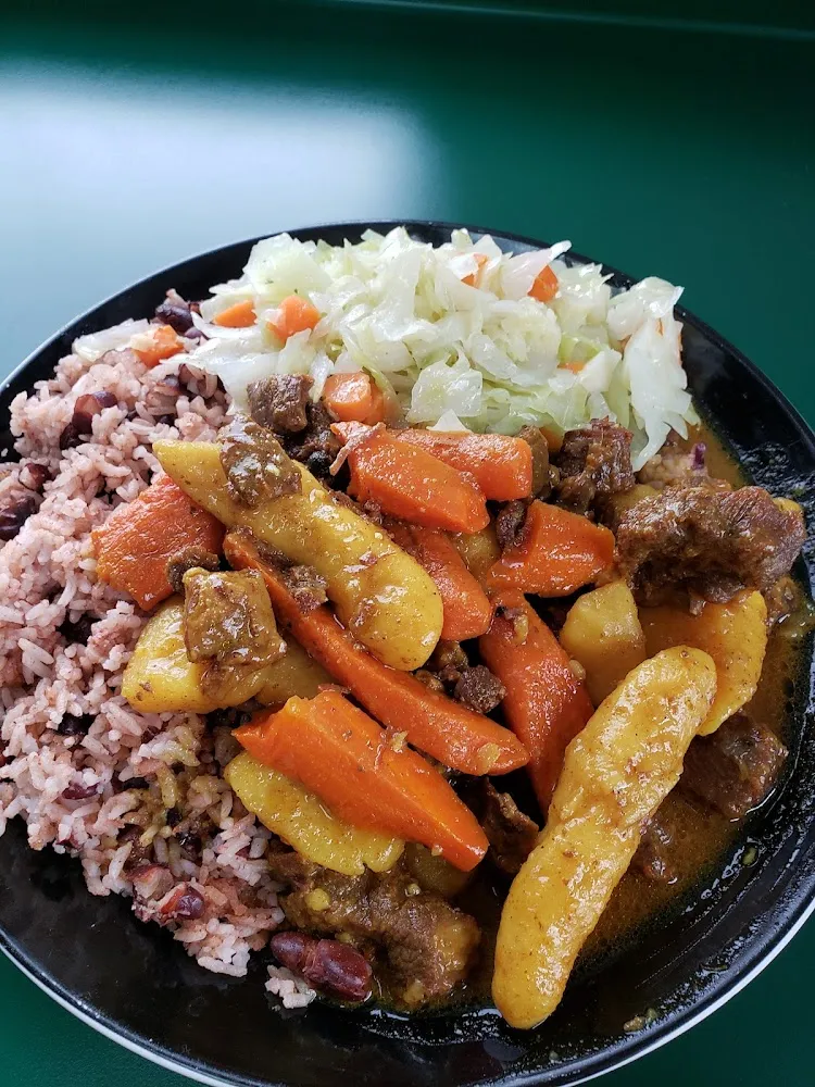 Curry Rice and Vegetables