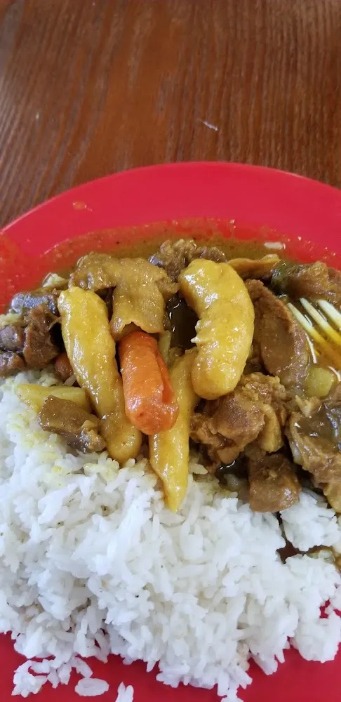 Goat Curry with White Rice